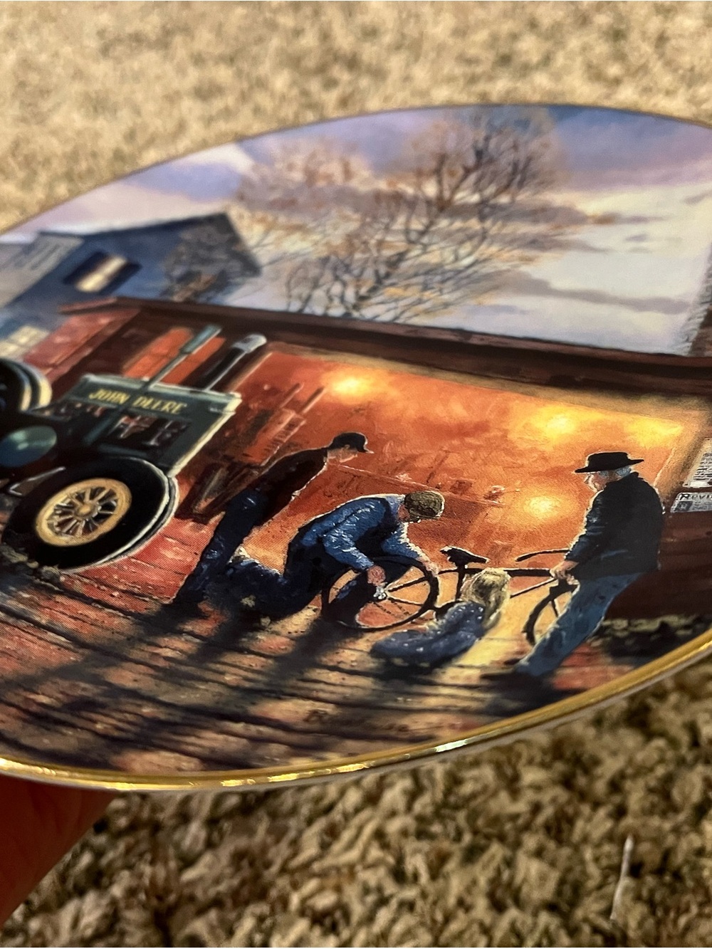 Rustic Country Collectible Decorative Plate